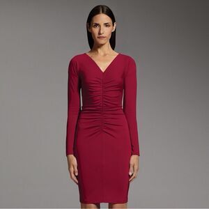 Narciso Rodriguez Burgundy Red New Women’s Dress No Label Size XL